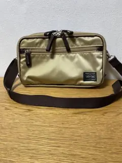 ポーター PLAN 2WAY ショルダーバッグ　ベージュ
