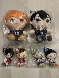 ハイキュー!! ぬいもっちセット　A賞〜F賞セット