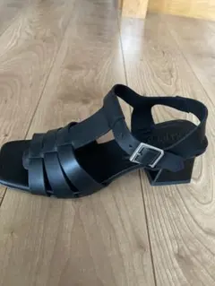Oh My Sandals レザーサンダル ブラック　値引き