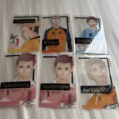 ハイキュー　箔押しクリアカード　ファンパーク