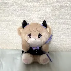 Lil ala mode こあくま♡マスコット ラテ　タグ・カラビナ付