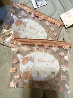 ウィッシュミーメル　ビニールポーチ　ミニポーチ　サンリオ