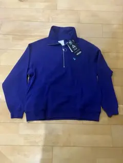 ワットイットイズント　ハーフジップ　スウェットM