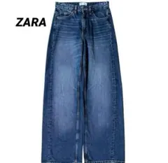 ZARA バギーデニム インディゴ 34 acne bigboy 古着 y2k