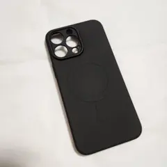 大特価⭐️iPhoneケース 超薄型 マグネット充電対応 米軍MIL規格 黒