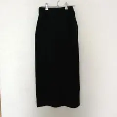 UNIQLO ウルトラストレッチアクティブナローマキシスカート　L 黒