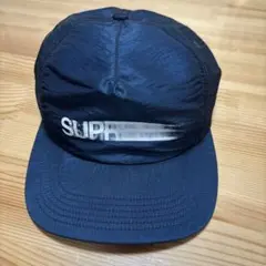 supreme ベースボールキャップ　ネイビー