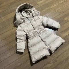 未使用　バーバリー　ベージュ　ダウンコート