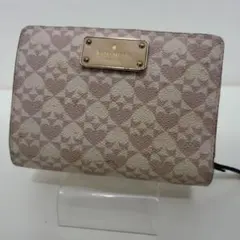 P*C様 ケイトスペード kate spade 総柄 コンパクト 二つ折り財布