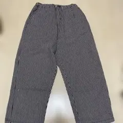 LOGOS DAYS ストライプ ロングパンツ 120cm