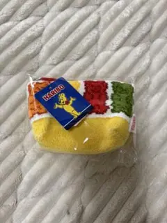 FEILER HARIBO　ハリボーゴールドベア　舟型ポーチS　 イエロー