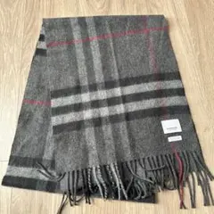 BURBERRY カシミヤマフラー チェック柄