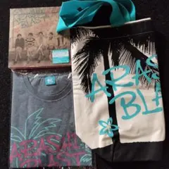 嵐　Blast in Hawaii 初回限定盤DVD, バッグ, Tシャツセット