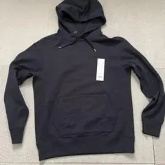 UNIQLOU 2021SSワイドフィットスウェットプルパーカ L ブラック