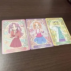 名探偵プリキュア　キラキラカードグミ　3枚