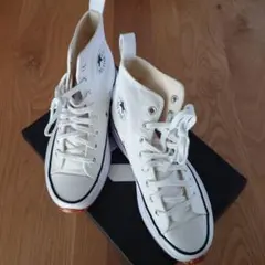 CONVERSE ホワイト ハイカットスニーカー　ランスターハイク