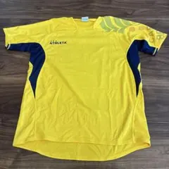 ATHLETA サッカー プラクティスシャツ イエロー