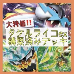 【本格構築⚡️】タケルライコexデッキ 構築済みデッキ ライコポンデッキ