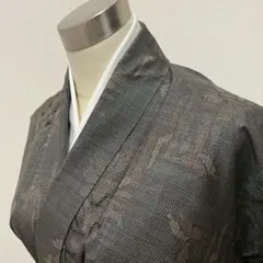 KL3958 大島紬 身丈163.5cm 着物 正絹