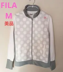 FIRA レディース ジャージ Ｍ 白 ドット
