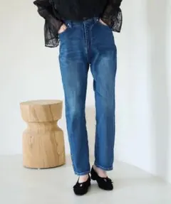 ROPE' PICNIC ウエストシェイプハイライズマムジーンズのサムネイル