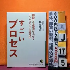すごいプロセス 継続して成果が上がるインバスケット思考法 鳥原隆志