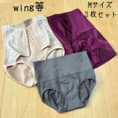 骨盤ガードル 3枚セット Mサイズ Wing等　補正下着のサムネイル