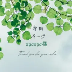 ayaaya様 リクエスト 2点 まとめ商品