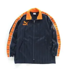 プーマ ヒットユニオン トラックジャケット ジャージ ネイビー 【Ｓ〜Ｍ】