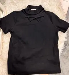 L'espoir 黒 半袖 トップス M