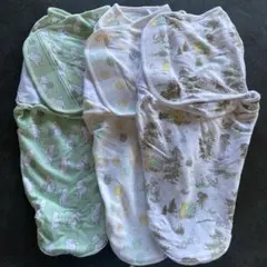 エイデンアンドアネイ　ラップ　スワドル　プーさん　3枚　出産準備　新生児