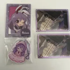 東方project 鈴仙　カード　アクリルキーホルダー　まとめ売り