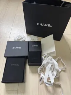 CHANEL ショッパー ギフトボックス 巾着 リボン セット - メルカリ