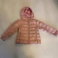 UNIQLO ピンク ダウンコート 120サイズ