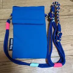 ショルダーストラップ ブルー