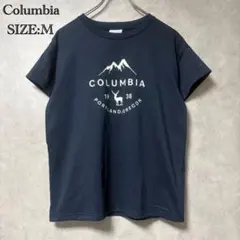 美品 Columbia コロンビア Tシャツ ネイビー Mのサムネイル