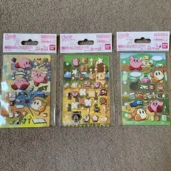 【新品】星のカービィ ぺたもリレー リフィル 3種セット