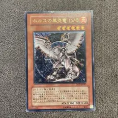 遊戯王 ホルスの黒炎竜 LV6 レリーフ SOD-JP007 8o - メルカリ