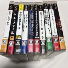 PS3 ゲームソフト10本 セット