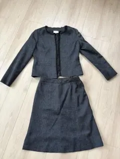 ⭐︎⭐︎値下げ⭐︎⭐︎入学式卒園式⭐︎グレー スーツセット ノーカラー