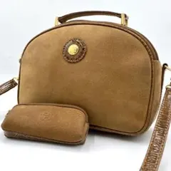 FENDI✨ショルダーバッグ 2way ギリシャモチーフ シャイニングクロコ型押