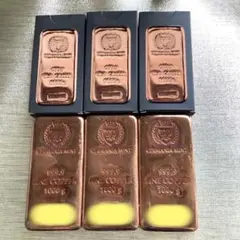 GERMANIA MINT 銅インゴット 1000g 3本セット - メルカリ