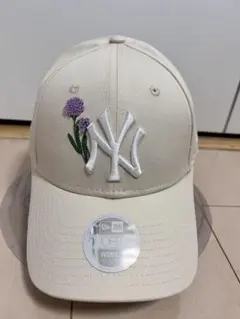 本日最終値下げ！Newera 9fortyヤンキースビーズモチーフキャップのサムネイル