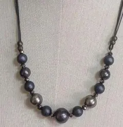 コットンパールネックレス