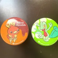 アチャモ　キモリ　ポケモン　缶　ケース　ポケモンセンター　ポケットモンスター