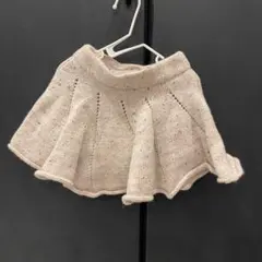 フレアスカート　ニット　スカート　韓国