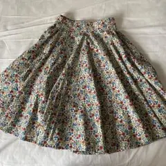【お値下げ】vintage 古着屋 小花柄 スカートのサムネイル