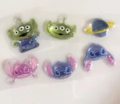 ボンボンドロップシール　ミニ　スティッチ　エイリアン　ディズニー