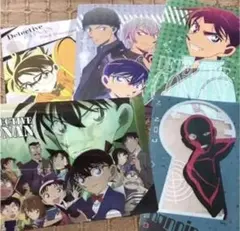 名探偵コナン クリアファイル 江戸川コナン 安室透 赤井秀一 服部平次 毛利蘭