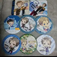 アニメイトカフェ　コースター　ツキウタ　ウサ　ツキプロ　霜月隼　文月海　カード